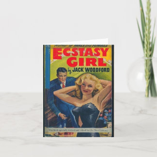 -stijl Party Girl Note Kaart