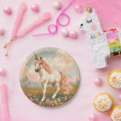 -stijl pastel eenhoorn papier Borden Papieren Bordje (Feest)
