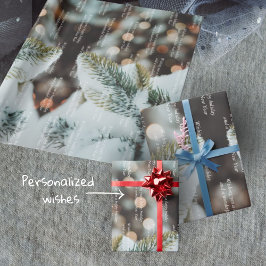  stijl pastel kerstboom cadeaupapier