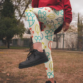  stijl pastel leggings