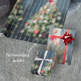  stijl pastelblauw Kerst Cadeaupapier