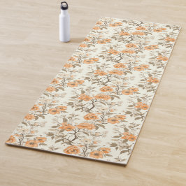 stijl Peach Blossom Floral Patterned Yogamat