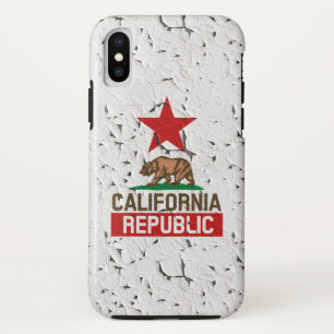 Stijl peling verf in Californië Case-Mate iPhone Case