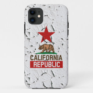 Stijl peling verf in Californië Case-Mate iPhone Case