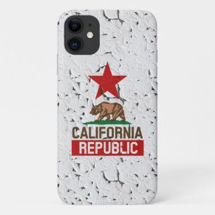 Stijl peling verf in Californië Case-Mate iPhone Case