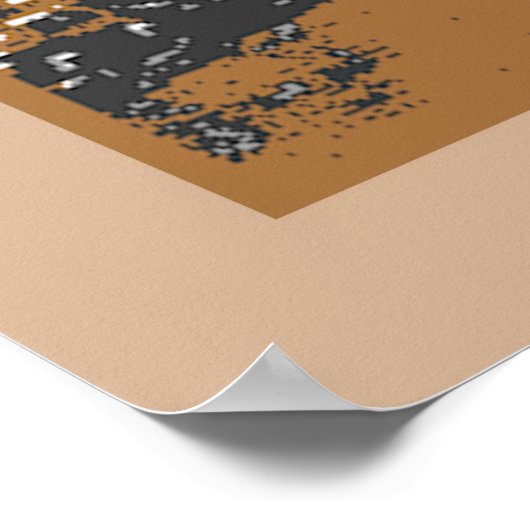  stijl Philadelphia City Hall Poster (Hoek)