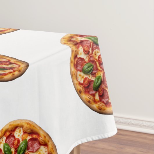 stijl pizza tafelkleed (Voorbeeld)