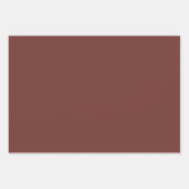  stijl Poinsettia rustieke kerst Inpakpapier Vel (Voorkant 3)