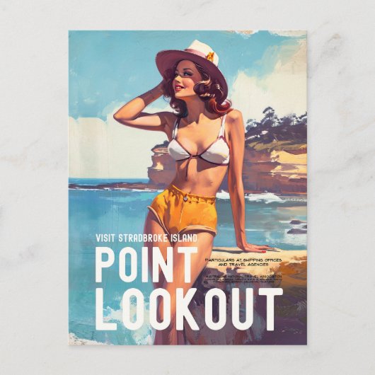  stijl Point Lookout Travel Briefkaart (Voorkant)