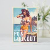  stijl Point Lookout Travel Kaart (Staand voorkant)