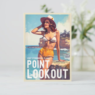  stijl Point Lookout Travel Kaart
