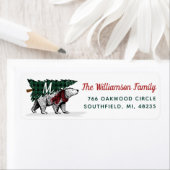 stijl Polar Beer Tree levering Monogram Etiket (Insitu)