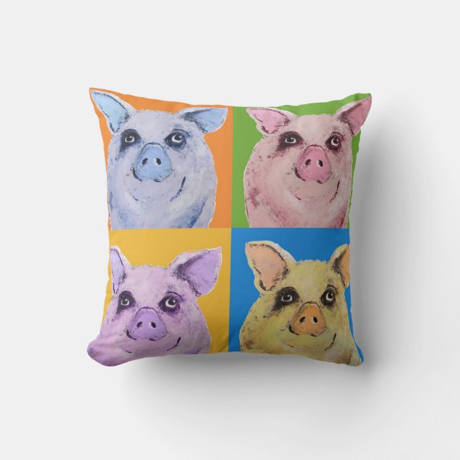 Stijl pop kussen (Voorkant)