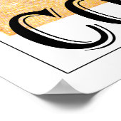  stijl Porthcurno Beach Poster (Hoek)