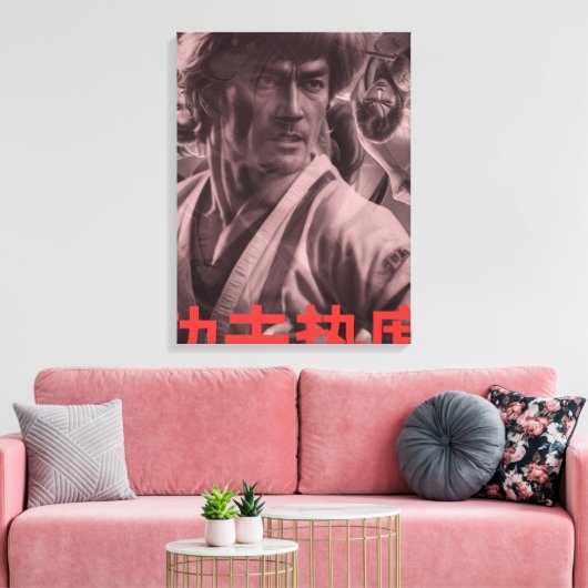  stijl poster & canvas Kung-Fu Heat (Insitu (Woonkamer))