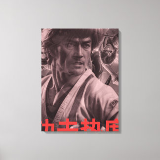  stijl poster & canvas Kung-Fu Heat Afdruk