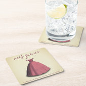  stijl Quinceañera mis kweepeer tafeldecor Kartonnen Onderzetters