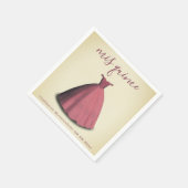  stijl Quinceañera mis kweepeer tafeldecor Servet (Hoek)