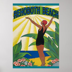 stijl Rehoboth Beach Poster