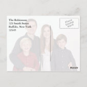  stijl Retro Antiek Fan Happy Summer Briefkaart (Achterkant)