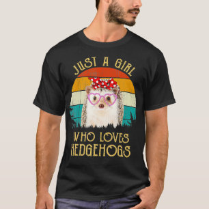 stijl Retro Sunset alleen een meisje dat van H ho T-shirt