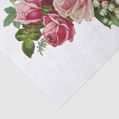  Stijl Rose Boeket Tissuepapier (Detail)