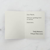 stijl Rosh Hashana Shana Tova gepersonaliseerd Notitiekaartje (Binnen)