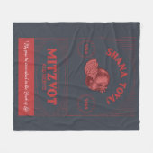  Stijl Rosh Hashana Shana Tova Granaatappel Fleece Deken (Voorkant (Horizontaal))