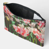 stijl roze franje tulpen etui (Open)