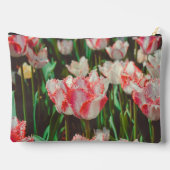 stijl roze franje tulpen etui (Achterkant)