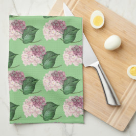  Stijl Roze Hydrangea Kitchen Towel Theedoek