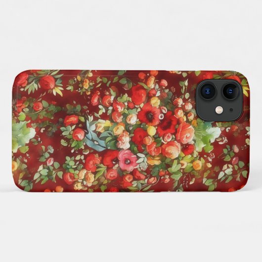 stijl Rozen Art Phone Case (Achterkant (horizontaal))