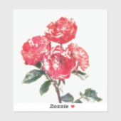  stijl Rozen Flower Art Sticker (Vel)