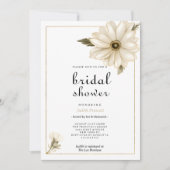 stijl rustieke Daisy Flower Vrijgezellenfeest Kaart (Voorkant)