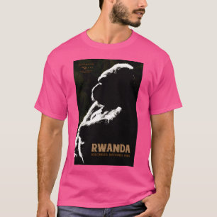  stijl Rwanda Travel Poster T-shirt