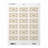 -stijl sage labels (Full Sheet)