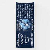 -stijl sanitair conventie spandoek (Verticaal)