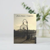  stijl Santa Monica Briefkaart! Briefkaart (Staand voorkant)