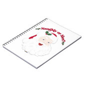  stijl Santa Naughty of Nice? Notitieboek (Linkerzijde)