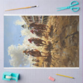  stijl schilderij Kentucky Derby Decoupage Tissuepapier (Craft)