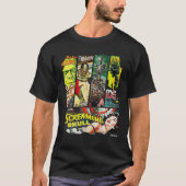  stijl Sci Fi Horror Movie Poster Collage T-shirt (Voorkant)
