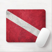  stijl scuba vlag. Omlaag schuiven Muismat (Met muis)