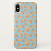  stijl Seashell Patroon Case-Mate iPhone Case (Achterkant)