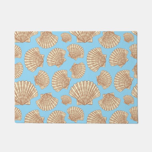  stijl Seashell Patroon Deurmat (Voorkant)