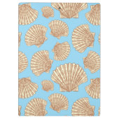  stijl Seashell Patroon Klembord (Achterkant)