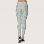 stijl Seashell Patroon Leggings (Achterkant)
