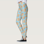 stijl Seashell Patroon Leggings (Links)