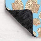  stijl Seashell Patroon Muismat (Hoek)