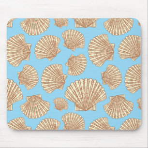 stijl Seashell Patroon Muismat