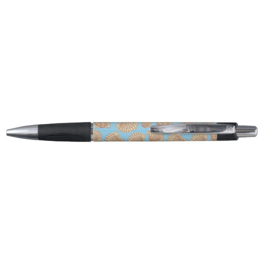  stijl Seashell Patroon Pen (Achterkant)